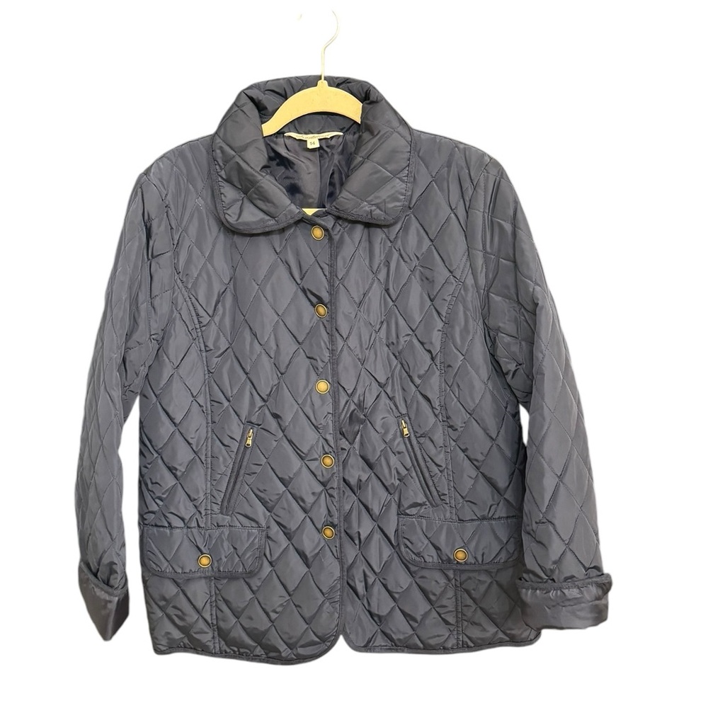 Tradition Country Collection Quilted  Jacket with Collar